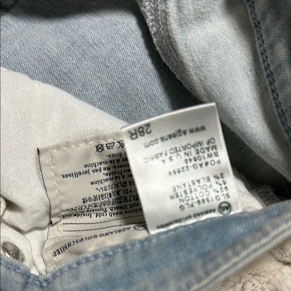 AG Legging Ankle Skinny Light Blue Jeans, Size 28 - Picture 6 of 6